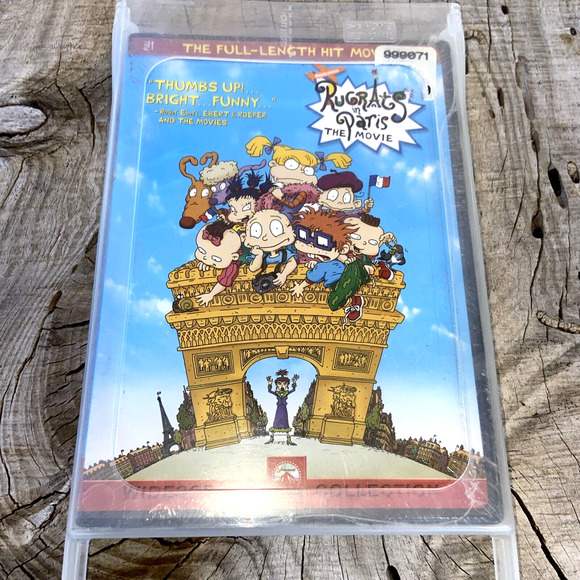 Rugrats In Paris The Movie DVD Brand New Sealed RARE Long Box Plastic Box PROP - Picture 2 of 7